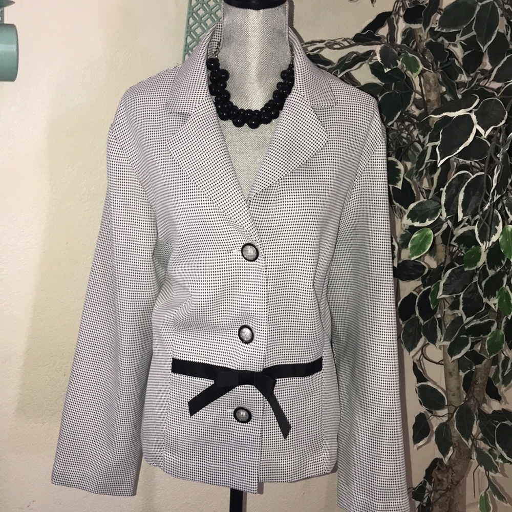 Black & white jacket